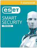ESET Smart Security Premium 17 - 2024 (3 stanowiska, 12 miesicy)