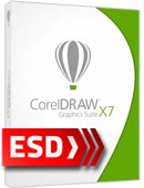 Corel Draw Graphics Suite X7 PL ESD (1 stanowisko)