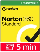 Norton 360 Standard 2024 (1 stanowisko, 36 miesicy)