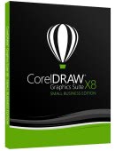 Corel DRAW Graphics Suite X8 Small Business Edition (3 stanowiska)