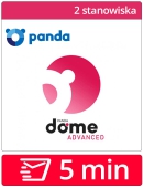 Panda Internet Security - Dome Advanced 2024 (2 stanowiska, odnowienie na 12 miesicy)