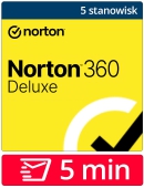 Norton 360 Deluxe 2024 (5 stanowisk, 24 miesi�ce)