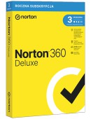Norton 360 Deluxe 2023 (3 stanowiska, 12 miesicy) dla uytkownikw domowych
