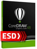 CorelDRAW Graphics Suite X8 PL (1 stanowisko) - wersja elektroniczna - wersja legalizacyjna