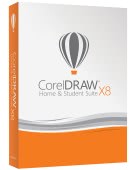 Corel Draw Home and Student Suite X8 PL Box
