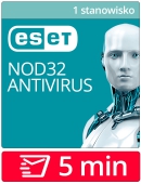 ESET NOD32 Antivirus 17 - 2024 (odnowienie 1 stanowisko, 36 miesicy)