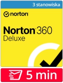 Norton 360 Deluxe 2024 (3 stanowiska, 12 miesi�cy)