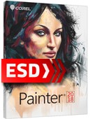 Corel Painter 2018 ML Win/Mac - licencja EDU na 1 stanowisko