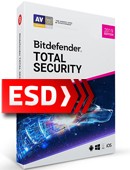 Bitdefender Total Security 2019 PL (1 stanowisko, 12 miesicy) - wersja elektroniczna