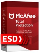 McAfee Total Protection 2022 PL (5 stanowisk, odnowienie na 12 miesięcy) - wersja elektroniczna