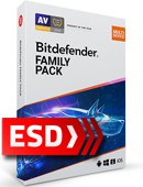 Bitdefender Family Pack 2022 PL (odnowienie na 24 miesiące) - wersja elektroniczna