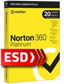 Norton 360 Platinum 2024 PL (20 stanowisk, 12 miesięcy) - wersja elektroniczna