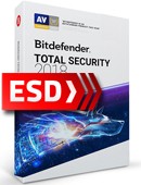 Bitdefender Total Security 2018 PL (3 stanowiska, 24 miesice) - wersja elektroniczna