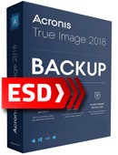 Acronis True Image 2018 PL (3 stanowiska PC/MAC) - wersja elektroniczna