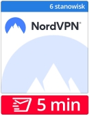 NordVPN (6 stanowisk, 24 miesice)