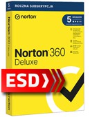 Norton 360 Deluxe 2023 PL (5 stanowisk, 12 miesięcy) - wersja elektroniczna