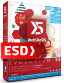 Website X5 Evolution 14 - wersja elektroniczna + aktualizacja do wersji 16 gratis!