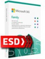 Microsoft (Office) 365 Family (subskrypcja na 12 miesiďż˝cy) ESD