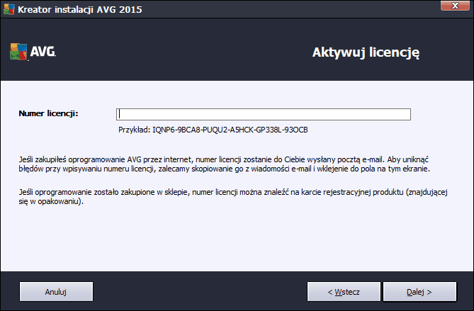 AvG 2015 - Instrukcja instalacji