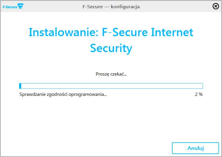 F-Secure Internet Security - Instrukcja instalacji
