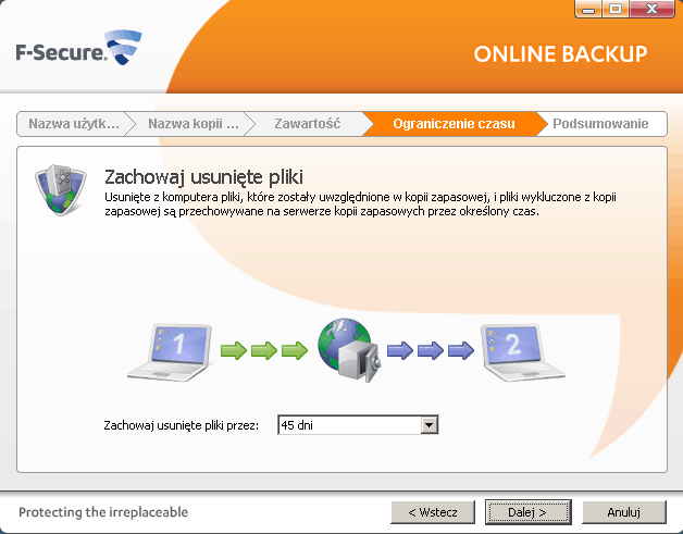 Instrukcja instalacji F-Secure Online Backup