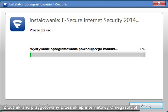 F-Secure Internet Security 2014 - Instrukcja instalacji