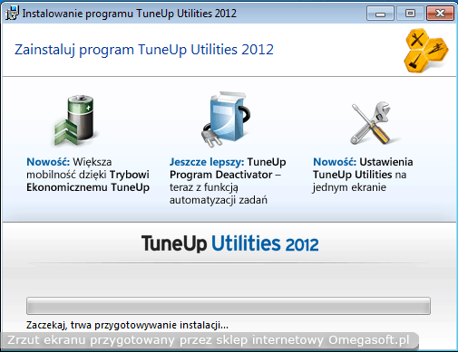 Instrukcja instalacji TuneUp 2012