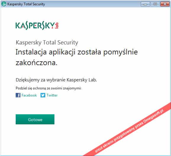 Kaspersky Total Security 2018 - Instrukcja instalacji