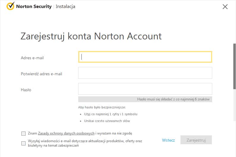 Norton Security 2015 - Instrukcja instalacji