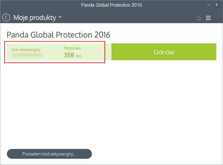 Aktualizacja Panda Security do 2016