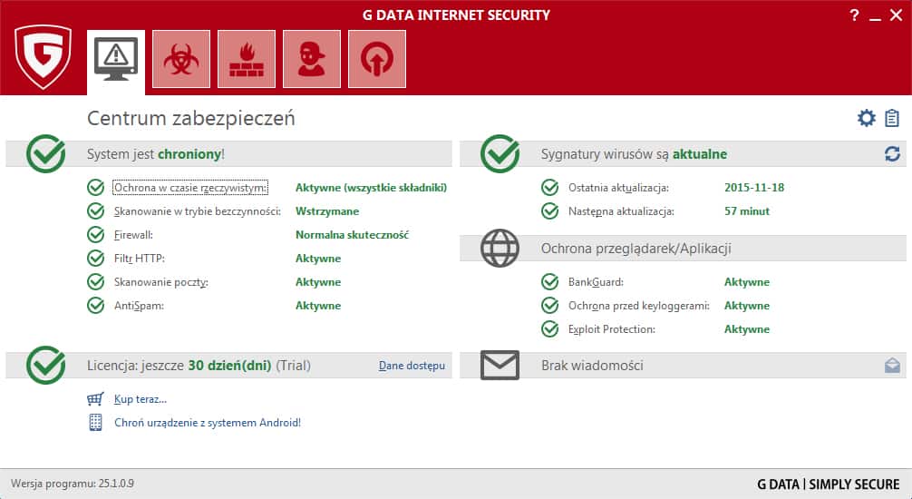 G Data 2017 Internet Security